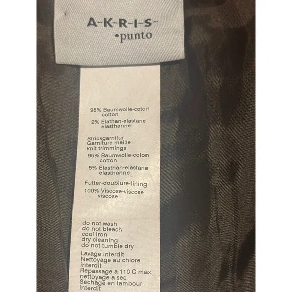 AKRIS PUNTO Sz 8 Taupe Belted Sheath Dress Cotton Blend Knee Length Quiet Luxury - Picture 8 of 10